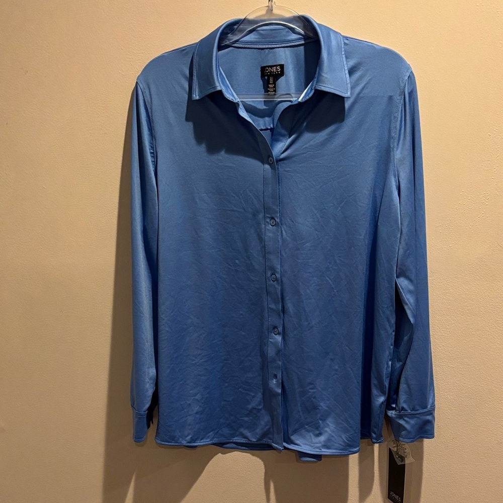 Jones New York Blue Garment size L NWT